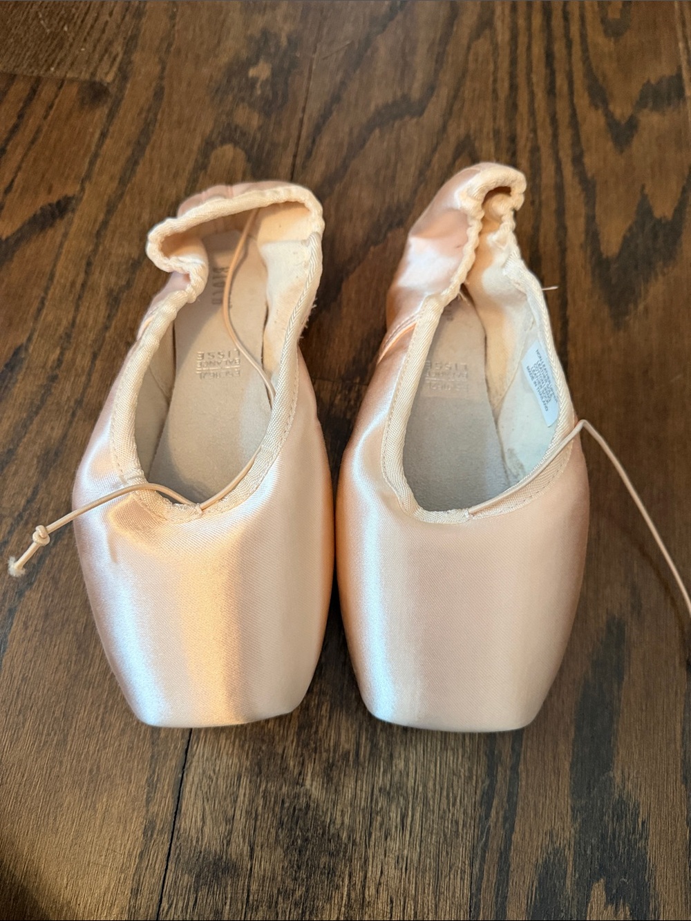 Bloch Pink Satin Pointe Flats